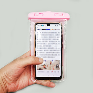 Bolsa impermeable para teléfono con diseño de dibujos animados, bolsa impermeable sellada con diseño de animales coloridos, bolsa para buceo en aguas termales, protector de cámara para rafting al aire libre - Product Image 4