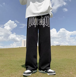 Pantaloni Bianchi da Uomo XJYD High Street, Pantaloni Sportivi in Maglia di Cotone Spesso, <span class=keywords><strong>Jogger</strong></span> Casual Stile Waffle, Pantaloni Larghi per Uomo - Product Image 2