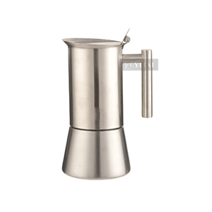 Estufa Espresso Maker Acero inoxidable 304 <span class=keywords><strong>Cafetera</strong></span> <span class=keywords><strong>italiana</strong></span> Moka Pot Máquina de café de inducción Cafe Percolator Maker 6 tazas - Product Image 3