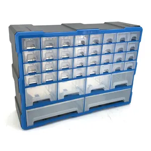 Пластиковый ящик для хранения ящиков для деталей оборудования, футляр для винтов и гвоздей, стеллаж для шкафа, органайзер для компонентов инструментов