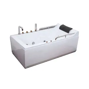 Single Person Spa Tub Indoor Jakuzi Cheap Whirlpool Bathtub/Massage Bath Tub/Indoor Bathtub Shower Combo