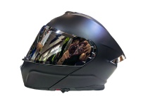 CL modèle UM109 Motocross double lentille Flip-Up casque de moto intégral ABS certifié DOT nouveau hommes femmes toutes saisons Double D