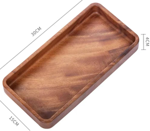 Khay gỗ hình vuông làm bằng gỗ óc chó - Product Image 4