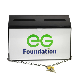 Sản Phẩm Mới Từ Thiện Tặng Hộp Acrylic Trường Hợp Do Thái Judaica Vòng Đồng Xu Tiền Bộ Sưu Tập Acrylic Tặng Từ Thiện Hộp - Product Image 3