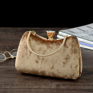 Bolso de Noche de Lujo con Forma de Almohada Vintage en Oferta, Bolso de Mano Elegante de Gran Capacidad para Fiestas Formales, Bodas, Bolso de Noche Moderno - Product Image 6