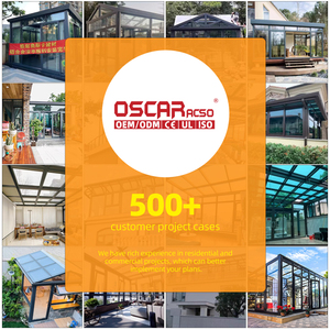 Ity nhôm hồ sơ nhà kính phong cách hiện đại prefab phòng tắm nắng không thấm nước cách nhiệt sân vườn ban công tất cả các mùa phòng tắm nắng - Product Image 6
