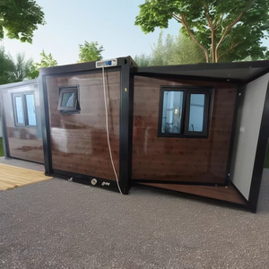 Nhà Máy 40ft prefab mở rộng gấp đôi cánh prefab nhà dễ dàng lắp ráp trượt ra khỏi nhà nhà với 3 phòng ngủ - Product Image 1