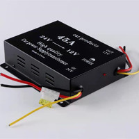 Transformador de Corriente para Automóvil en Oferta, Convertidor Reductor de CC de 24 V a 12 V de 45 A para Transformador de Vehículo de 45 A