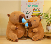 Peluche capybara morve mignonne, ours morveux, cochon d'Inde, poupée super douce, moche et mignonne