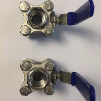 Válvulas de Bola de Acero CF8M con Palanca Manual, Soldadas por Enchufe, Norma EN-1092, para Proyectos de Tratamiento de Agua