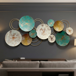 Art déco unique, décoration murale en métal avec motif portrait, artisanat pour la maison, l'hôtel, le restaurant - Product Image 5
