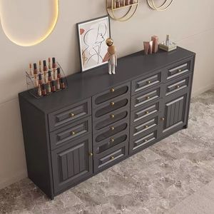 Nail art <b>cabinet</b> nail polish display <b>cabinet</b> gel nail polish display case nail art store nail polish storage <b>cabinet</b> - Product Image 3