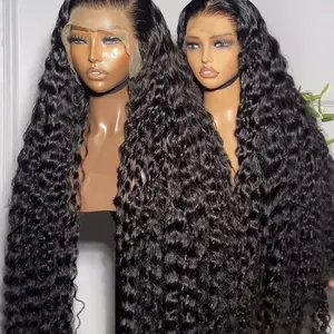 Wholesales Raw Vietnamese Lace Front Human Hair Wigs HD Lace Frontal Water Wave Wig Vendors Human Hair Wigs For Black Women