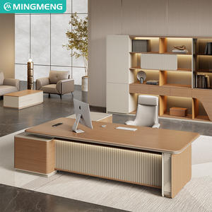 Bureau de direction de haute qualité, bureau de manager, bureau de superviseur, mobilier de bureau simple et haut de gamme - Product Image 3