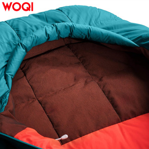 Sac de couchage mummy ultraléger WOQI PF800 avec oreiller en duvet, tissu nylon, style sac à dos, unisexe, équipement de randonnée en plein air - Product Image 3