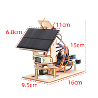 Kit de equipo de seguimiento solar inteligente Tscinbuny Compatible con el kit de aprendizaje de la placa de desarrollo de programación Arduino