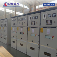 Armario de Distribución Industrial para Interiores Angao OEM KYN28A-12, Caja de Distribución de Energía de Acero Galvanizado con Clasificación IP4X, Cubículo de Interruptores