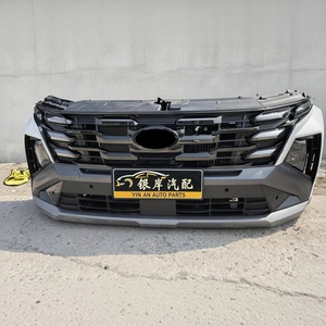 Para <span class=keywords><strong>Hyundai</strong></span> <span class=keywords><strong>Tucson</strong></span> L NX4 Facelift 2025, Conjunto de Parachoques Delantero con Faro LED y Rejilla del Radiador, Piezas de Repuesto Usadas para Automóviles - Product Image 1
