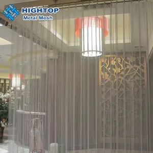 Alibaba cina in acciaio inox metallo maglia metallica decorazioni tessuto di tende da camera