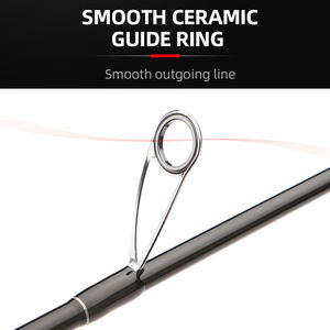 FISHGANG – canne à pêche spinning ou spinning à leurre, accessoire à grande surface en carbone <span class=keywords><strong>de</strong></span> 1.8m, 1.98m, 2.1m, 2.4m, 5.6mm - Product Image 5