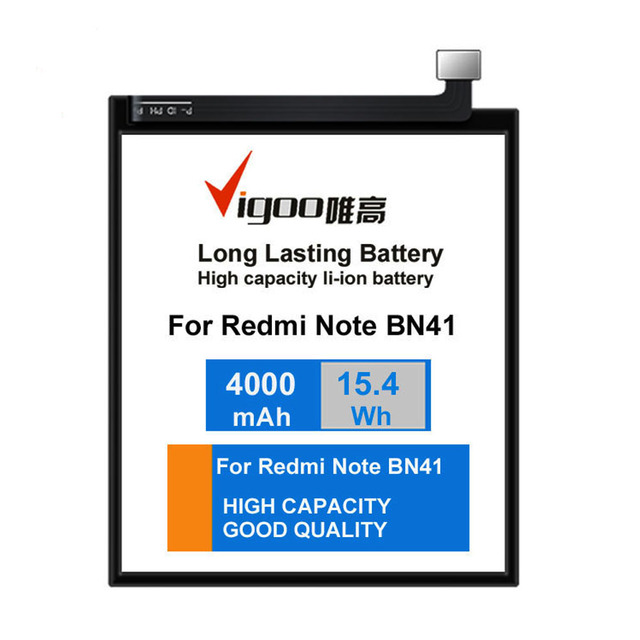 Oem Li-ion Spice Li-polymer Mobile Phone Battery for Xiaomi Redmi Note4 Phone Battery