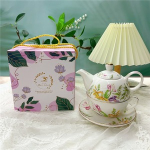 Tetera <span class=keywords><strong>de</strong></span> Cerámica Creativa para Café, Elegante para Oficina, Tetera para la Madre <span class=keywords><strong>de</strong></span> la Novia para el Hogar - Product Image 3