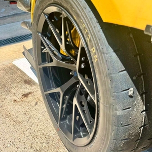 Rines Forjados Ligeros YHS-207 con Acabado Negro Diamante Cóncavo Profundo 18/19/20 5x120 <span class=keywords><strong>5x112</strong></span> para FI-R EVO BMW M3 M4 M2 Audi RS - Product Image 1