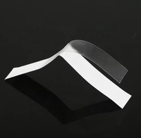 Autocollant invisible transparent double face antidérapant 1,2*8,5 CM pour accessoires de soutien-gorge
