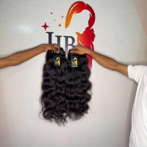 มัดผมมนุษย์ขนมิงค์อินเดียแบบคู่ผมลอนหยิกตรง - Product Image 1