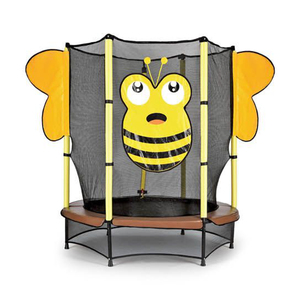 <span class=keywords><strong>Trampoline</strong></span> d'intérieur multi-tailles de haute qualité pour enfants, ressorts silencieux, structure en acier inoxydable, lit de saut avec <span class=keywords><strong>filet</strong></span> de sécurité pour salle de jeux - Product Image 4