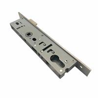 Corps de serrure à mortaise en acier galvanisé 9230, direct usine, avec loquet en alliage de zinc et panneau en acier inoxydable pour porte