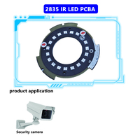 2835 IR LED Light Epistar Chip Printed Circuit Board (PCBA) Fabricant d'assemblage pour caméra de chasse