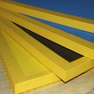 Tapis d'entraînement traditionnel unisexe en mousse de caoutchouc XPE pour arts martiaux, Wushu, Judo, Karaté, Taekwondo, Kung Fu, Jiu-Jitsu, <span class=keywords><strong>Kendo</strong></span> – Jaune - Product Image 1