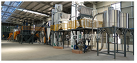 Machine à laver à chaud en plastique automatique PP PE HDPE LDPE réservoir de lavage flottant pour ligne de lavage de recyclage du plastique