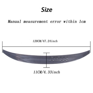 Alerón Trasero de Fibra de Carbono Estilo Sedán para B8 B8.5, 2008-2016 - Product Image 3