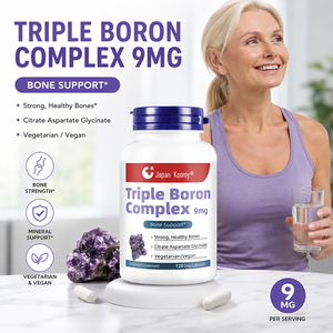 Suplemento de Triple Complejo de Boro de Alta Calidad 9 mg, Apoya la Salud Ósea para Mujeres y Hombres, Cápsulas de Triple Complejo de Boro - Product Image 5