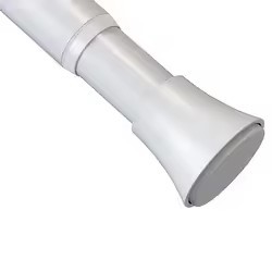 Barra de cortina de tensión de cortina personalizada expandible Shell Barra de cortina de ducha de baño - Product Image 3