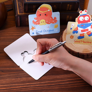 Biglietti d'<span class=keywords><strong>Auguri</strong></span> Ecologici con Animali Cartoon - Cartoline Disegnate a Mano per Compleanni, Lauree e Altre Occasioni Carte Regalo <span class=keywords><strong>di</strong></span> Tendenza - Product Image 4