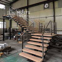 Vente directe usine : Escalier sur mesure, conception professionnelle, développement technique, pour entrepreneurs et constructeurs