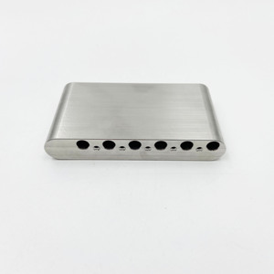<span class=keywords><strong>Base</strong></span> de puente para guitarra eléctrica PRS con sistema de trémolo y pastilla individual, de latón, acero inoxidable y aluminio - Product Image 6