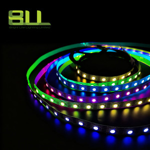 Dc12v sinh thái 1903ic <span class=keywords><strong>RGB</strong></span> thông minh LED <span class=keywords><strong>Strip</strong></span> ánh sáng 5050 LED dải đầy màu sắc cho chiếu sáng trang trí trong nhà - Product Image 2