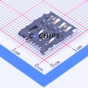 786463001 SIM Card Connector SMD Connector Plug-In Type Micro SIM Card Card Holder 1.45mm - Product Image 2