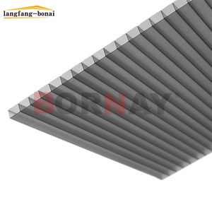 Panneau de <span class=keywords><strong>toiture</strong></span> creux transparent <span class=keywords><strong>translucide</strong></span> BORNAY, <span class=keywords><strong>plaque</strong></span> en polycarbonate résistante à la corrosion, épaisseur 1 mm à 10 mm - Product Image 5