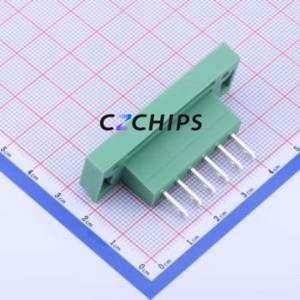 KF2EDGWB-5.0-6P Plug-in Terminal <b>Block</b> Through hole,P=5mm Connector Board-to-Board / Socket - Closed <b>Screw</b> Fixing 1x6P 5mm - Product Image 2