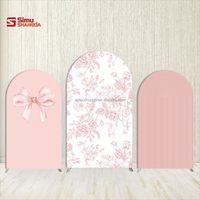 Arche de fête en aluminium moderne et élégante, personnalisable, colorée et stylée, pour mariages, événements, maison, tendance, simple et démontable