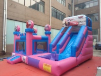 Château gonflable géant Commercial Monkey Jungle avec toboggan, structure gonflable pour la location événementielle et les entreprises
