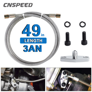 Turbocharger <b>Oil</b> Supply Lines GT32 GT40 GT42 GT4294 GT4202 <b>R</b> Return <b>Oil</b> Bleed Kit Universal Fit For Car Replacement Repair - Product Image 5