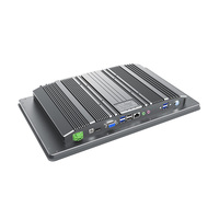 Ordinateur industriel embarqué haute performance prenant en charge les ports GPU/PCI/PCIe/COM/double réseau, Windows 10, en aluminium