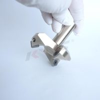 KWS – Lot de 10 fraises CNC à trois cannelures, revêtement chrome, inserts en carbure de tungstène, pour le bois, ODM OEM