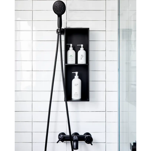304 Stainless Steel Bathroom <strong>Shower</strong> Niches 1/1.2mm Wall <strong>Nichos</strong> De Ducha Con Luces Luxury Black Niche Shelves with Light OEM/ODM - Product Image 6